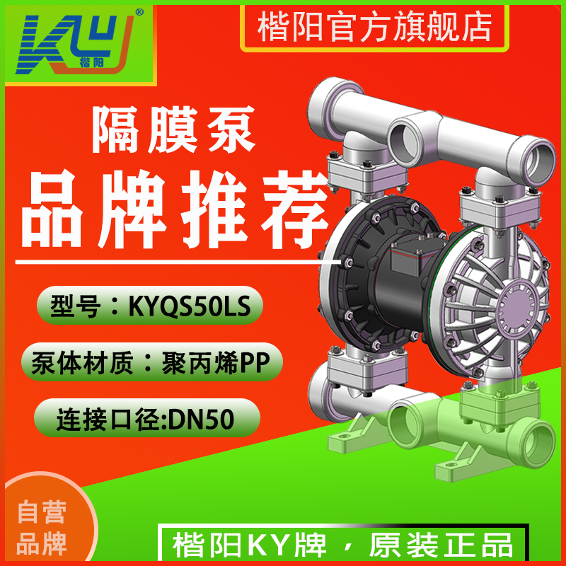 KYQS50LS塑料PP氣動(dòng)隔膜泵3