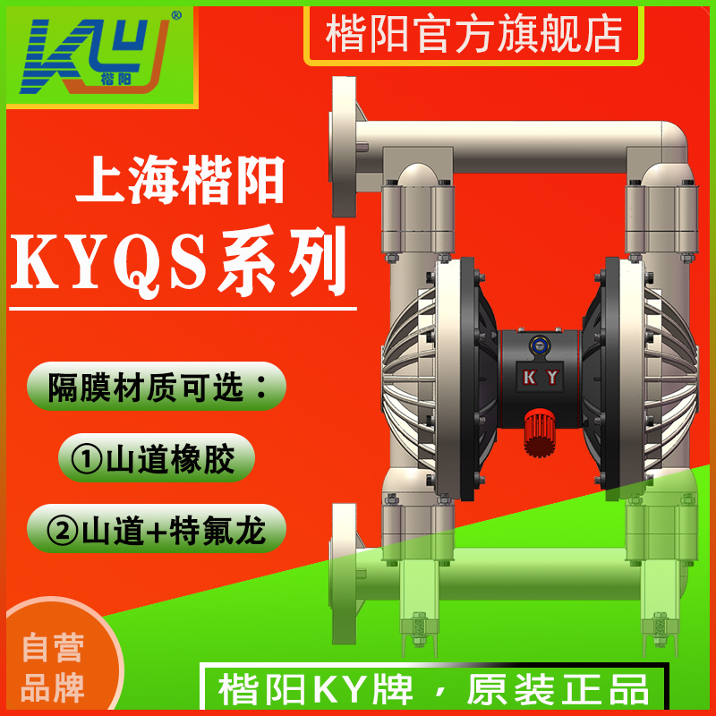 KYQS100LF氟塑料氣動(dòng)隔膜泵1