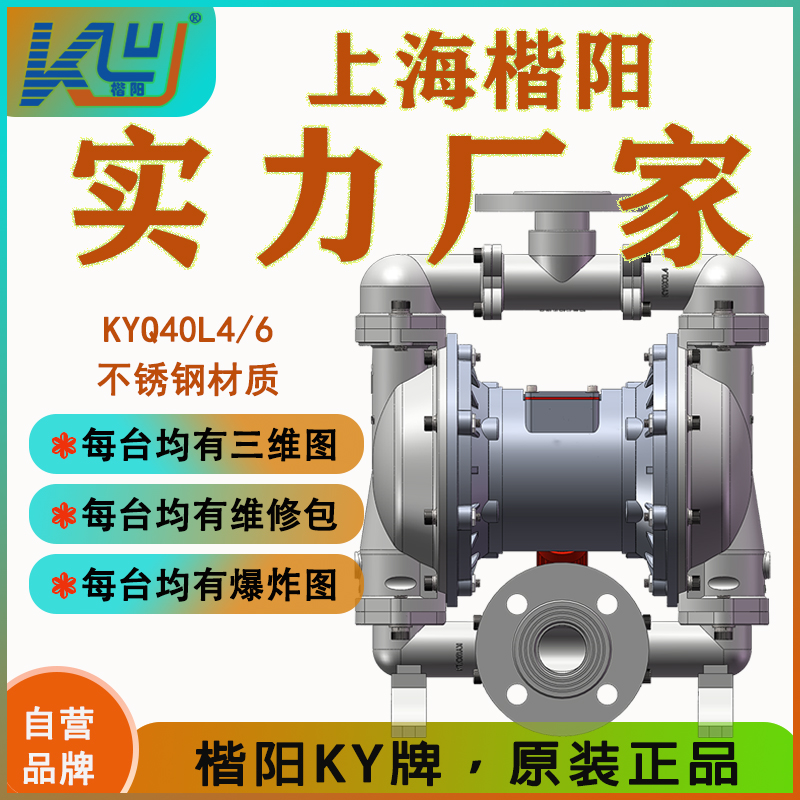 KYQ40L4不銹鋼氣動隔膜泵4