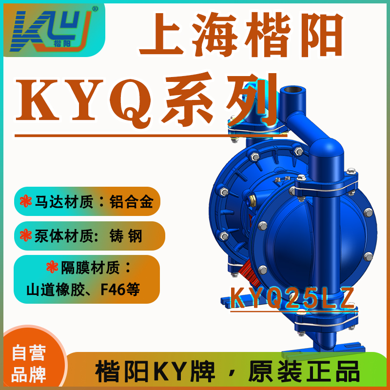 KYQ25LZ鑄鋼氣動隔膜泵2