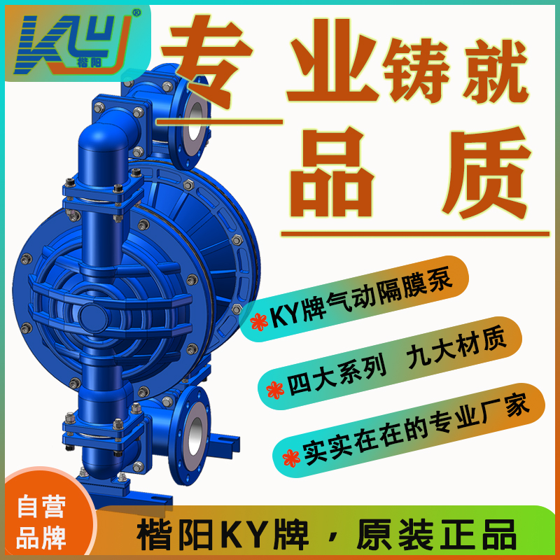 KYQ100LC鋼襯氟氣動(dòng)隔膜泵4