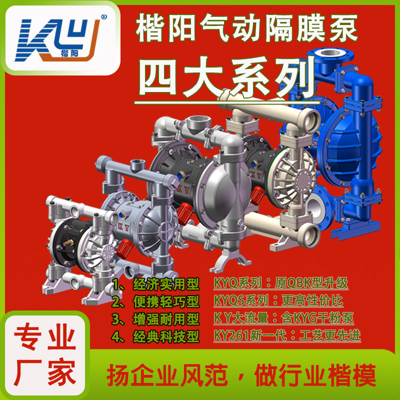 KY-50LF全氟加強(qiáng)氣動(dòng)隔膜泵5